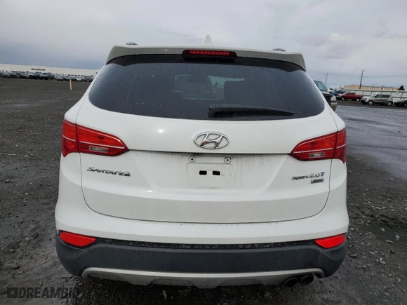 2014 Hyundai Santa Fe Sport Premium with VIN 5XYZUDLA1EG128224, listed as a Copart auction lot 50955055 with 45,416 mi miles and Salvage Title. Bid and sale history available at carsss.com. Image 6.