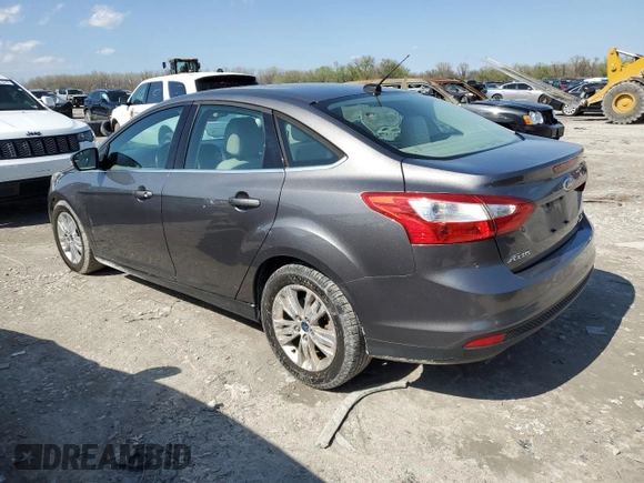 2012 Ford Focus SEL with VIN 1FAHP3H26CL420196, listed as a Copart auction lot 50455235 with 105,783 mi miles and Salvage Title. Bid and sale history available at carsss.com. Image 2.