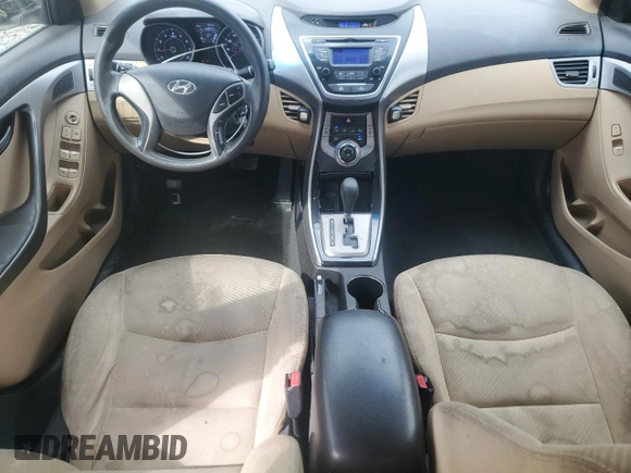 2013 Hyundai Elantra Limited with VIN 5NPDH4AE3DH355331, listed as a Copart auction lot 51640075 with 168,893 mi miles and Salvage Title. Bid and sale history available at DreamBid. Image 8.