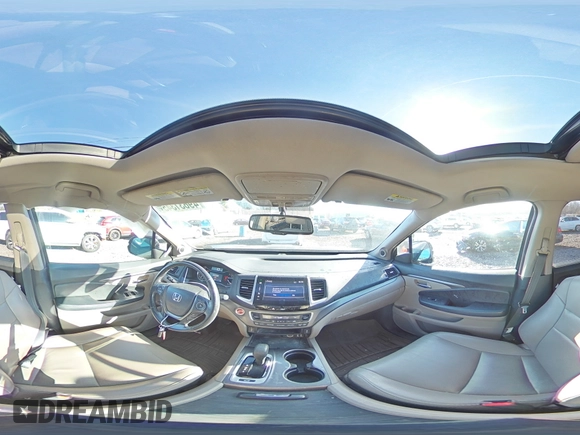 2016 Honda Pilot EX-L with VIN 5FNYF6H52GB062595, listed as a Copart auction lot 49631345 with 67,927 mi miles and Salvage Title. Bid and sale history available at DreamBid. Image 13.