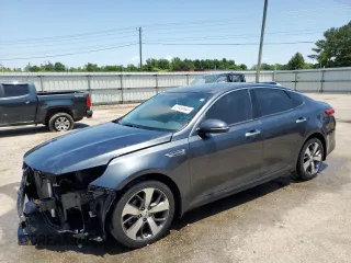 2019 Kia Optima LX with VIN 5XXGT4L31KG377683, listed as a Copart auction lot 57658985 with 79,946 mi miles and Salvage title. Bid and sale history available at DreamBid. Image 1.