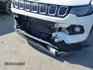 2022 Jeep Compass Latitude with VIN 3C4NJCBB1NT137963, listed as a IAAI auction lot 42027669 with 46,324 mi miles and . Bid and sale history available at DreamBid. Image 6.