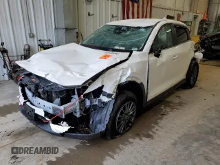 2020 Mazda CX-5 Touring z VIN JM3KFBCM2L0828418, wystawiony jako Copart lot #43108055 z przebiegiem Nie podano mil oraz Nie do naprawy. Historia ofert i sprzedaży dostępna na DreamBid. Obrazek 1.