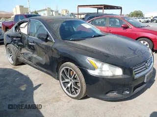 2014 Nissan Maxima SV with VIN 1N4AA5AP8EC451098, listed as a IAAI auction lot 42520957 with 146,924 mi miles and . Bid and sale history available at DreamBid. Image 1.