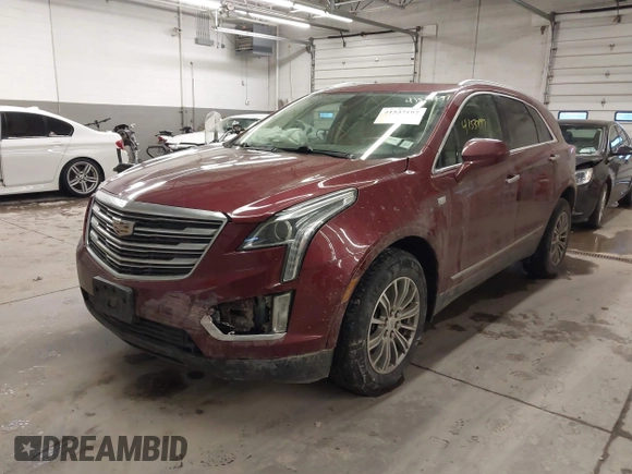 2017 Cadillac XT5 Luxury AWD with VIN 1GYKNDRS4HZ257413, listed as a IAAI auction lot 41537197 with 124,184 mi miles and . Bid and sale history available at DreamBid. Image 17.