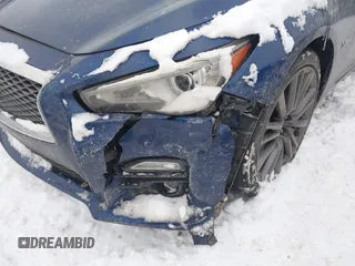 2016 Infiniti Q50 Red Sport 400 с VIN JN1FV7AR9GM452066, выставлен на аукционе IAAI как лот 41271398 с пробегом 95 249 миль миль и . История ставок и продаж доступна на DreamBid. Изображение 6.