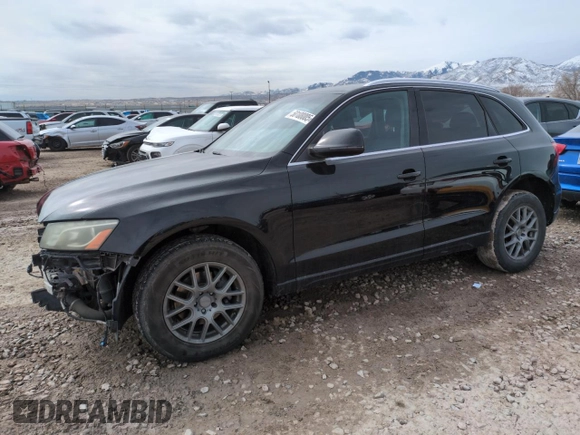 2012 Audi Q5 2.0T Premium Plus with VIN WA1LFAFP3CA107610, listed as a Copart auction lot 50108005 with 161,209 mi miles and Salvage Title. Bid and sale history available at carsss.com. Image 1.