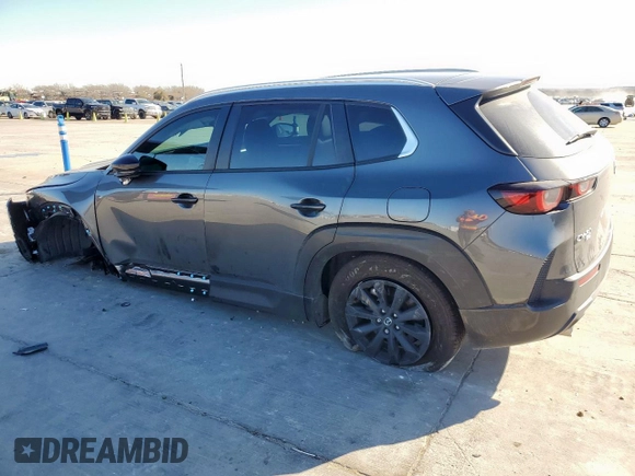 2025 Mazda CX-50 S Preferred with VIN 7MMVABBMXSN329678, listed as a Copart auction lot 47362575 with 4,517 mi miles and Salvage Title. Bid and sale history available at carsss.com. Image 2.