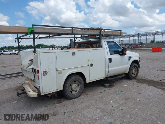 2008 Ford F-250 with VIN 1FDNF20528EB25359, listed as a IAAI auction lot 42334624 with 127,005 mi miles and . Bid and sale history available at DreamBid. Image 4.