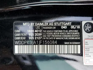 2018 Mercedes-Benz SLC 300 с VIN WDDPK3JA1JF156084, выставлен на аукционе Copart как лот 54167855 с пробегом 45 036 миль миль и Списание • Salvage title. История ставок и продаж доступна на DreamBid. Изображение 12.