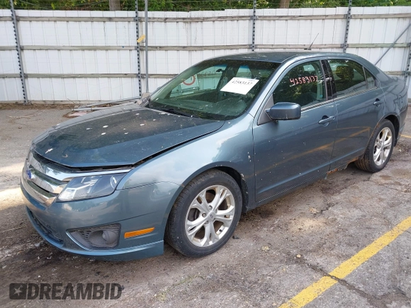 2012 Ford Fusion SE with VIN 3FAHP0HA5CR263705, listed as a IAAI auction lot 42583137 with 184,407 mi miles and . Bid and sale history available at DreamBid. Image 2.