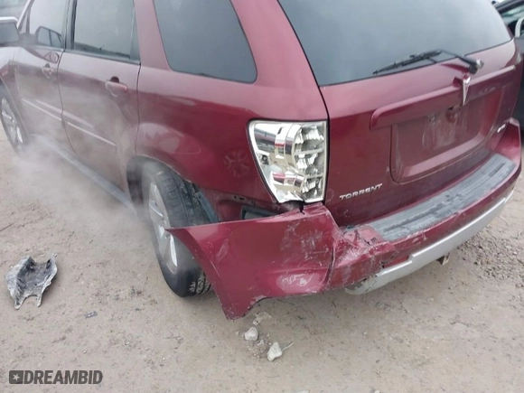 2007 Pontiac Torrent with VIN 2CKDL73F876027006, listed as a IAAI auction lot 41564454 with 185029 miles. Bid and sale history available at carsss.com. Image 6.
