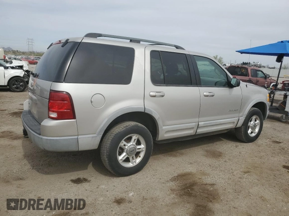 2002 Ford Explorer XLT with VIN 1FMZU63K32ZC63704, listed as a Copart auction lot 58820665 with 184,713 mi miles and Clean title. Bid and sale history available at DreamBid. Image 3.