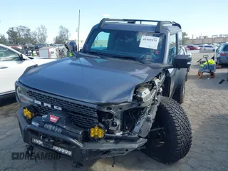 2023 Ford Bronco with VIN 1FMDE5CP4PLB46012, listed as a IAAI auction lot 41952373 with 2,432 mi miles. Bid and sale history available at carsss.com. Image 18.