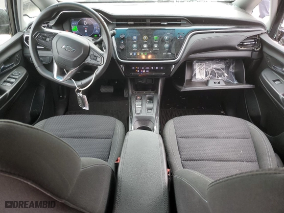 2023 Chevrolet Bolt EV 1LT with VIN 1G1FW6S09P4125986, listed as a Copart auction lot 43266075 with 16,203 mi miles and Salvage Title. Bid and sale history available at carsss.com. Image 8.
