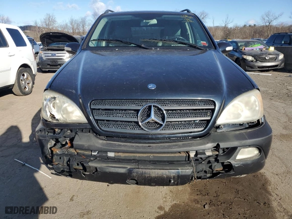 2003 Mercedes-Benz M-Class 3.7L with VIN 4JGAB57EX3A407167, listed as a Copart auction lot 87400894 with 162,516 mi miles and Salvage Title. Bid and sale history available at carsss.com. Image 5.
