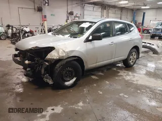 2009 Nissan Rogue S with VIN JN8AS58V79W444793, listed as a IAAI auction lot 41580727 with 183,911 mi miles. Bid and sale history available at carsss.com. Image 2.