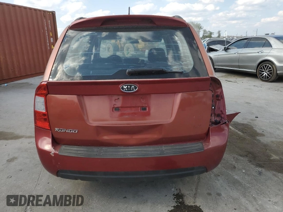 2008 Kia Rondo LX with VIN KNAFG525687165014, listed as a Copart auction lot 48962835 with 226,139 mi miles and Salvage Title. Bid and sale history available at carsss.com. Image 6.