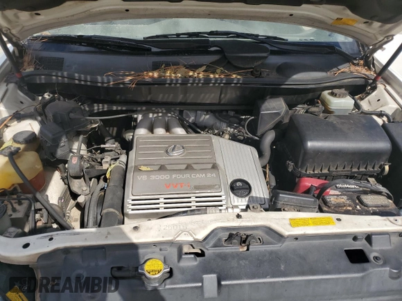 2003 Lexus RX 300 with VIN JTJHF10U930307453, listed as a Copart auction lot 76510444 with 236,611 mi miles and Salvage Title. Bid and sale history available at carsss.com. Image 11.
