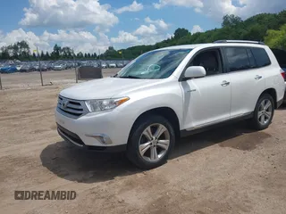2011 Toyota Highlander Limited with VIN 5TDDK3EH6BS081646, listed as a IAAI auction lot 42612246 with 114,488 mi miles and . Bid and sale history available at DreamBid. Image 2.