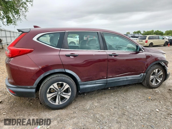 2017 Honda CR-V LX z VIN 7FARW5H35HE003267, wystawiony jako Copart lot #58277815 z przebiegiem 93 184 mil mil oraz Szkoda całkowita • Salvage title. Historia ofert i sprzedaży dostępna na DreamBid. Obrazek 3.