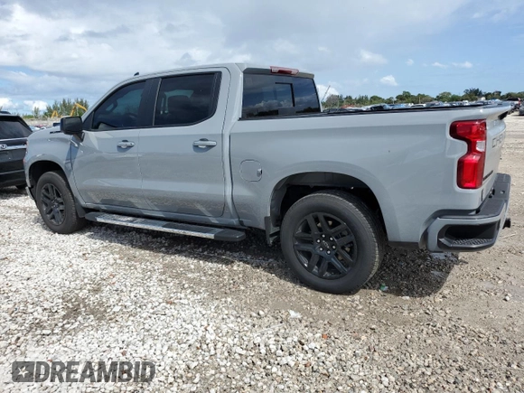 2024 Chevrolet Silverado 1500 RST with VIN 2GCPADED9R1249333, listed as a Copart auction lot 46627885 with 4,831 mi miles and Salvage Title. Bid and sale history available at carsss.com. Image 2.