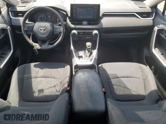 2019 Toyota RAV4 LE with VIN 2T3G1RFV0KC039352, listed as a Copart auction lot 62092395 with 62,800 mi miles and Salvage title. Bid and sale history available at DreamBid. Image 8.