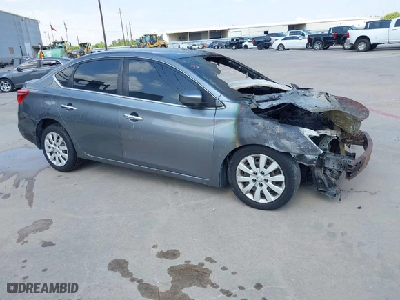 2017 Nissan Sentra SV with VIN 3N1AB7AP8HL644477, listed as a IAAI auction lot 41516961 with 1 mi miles. Bid and sale history available at carsss.com. Image 1.