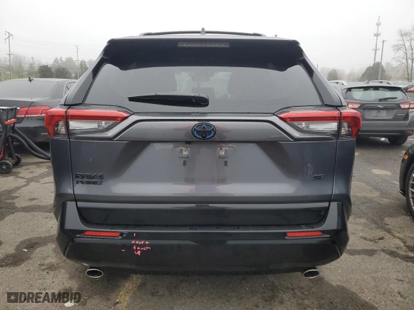 2023 Toyota RAV4 Prime SE with VIN JTMAB3FV6PD116888, listed as a Copart auction lot 87912195 with NaN miles and Salvage Title. Bid and sale history available at carsss.com. Image 6.