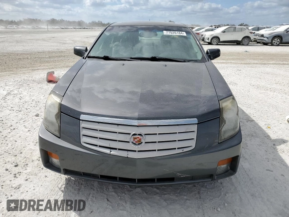 2007 Cadillac CTS with VIN 1G6DP577270136849, listed as a Copart auction lot 77026184 with 0 mi miles and Non Repairable. Bid and sale history available at carsss.com. Image 5.