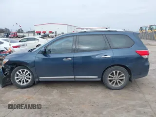 2015 Nissan Pathfinder SV with VIN 5N1AR2MN5FC607557, listed as a IAAI auction lot 41619329 with 151,498 mi miles and . Bid and sale history available at DreamBid. Image 14.