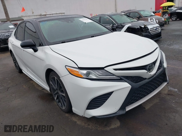 2020 Toyota Camry XSE with VIN 4T1K61AK7LU374885, listed as a IAAI auction lot 41579252 with 85,750 mi miles and . Bid and sale history available at DreamBid. Image 1.