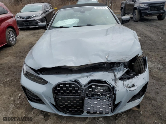 2024 BMW 4 Series M440i xDrive with VIN WBA63AT06RCP05994, listed as a Copart auction lot 48021625 with 5,077 mi miles and Salvage Title. Bid and sale history available at carsss.com. Image 5.