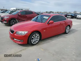2012 BMW 3 Series 328i with VIN WBADW7C50CE730253, listed as a Copart auction lot 43255504 with 63,778 mi miles and Salvage title. Bid and sale history available at DreamBid. Image 1.