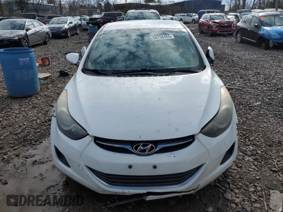 2013 Hyundai Elantra Limited with VIN 5NPDH4AE3DH341980, listed as a Copart auction lot 50738465 with 179,913 mi miles and Salvage Title. Bid and sale history available at DreamBid. Image 5.