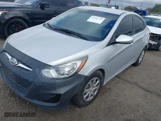 2014 Hyundai Accent GLS with VIN KMHCT4AE6EU613452, listed as a IAAI auction lot 41741747 with 133,672 mi miles. Bid and sale history available at carsss.com. Image 2.