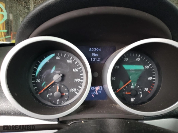 2008 Mercedes-Benz SLK-Class 3.5L with VIN WDBWK56F58F179253, listed as a Copart auction lot 48260615 with 82,394 mi miles and Clean Title. Bid and sale history available at carsss.com. Image 9.