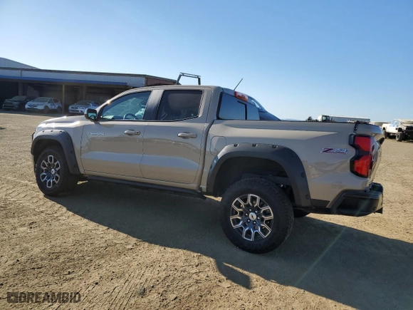 2023 Chevrolet Colorado 4WD Z71 with VIN 1GCPTDEK3P1245659, listed as a Copart auction lot 42876745 with 16,012 mi miles and Salvage Title. Bid and sale history available at carsss.com. Image 2.