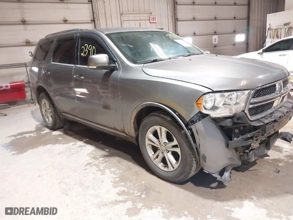 2012 Dodge Durango Crew with VIN 1C4RDJDG6CC164154, listed as a IAAI auction lot 41882399 with 234,629 mi miles. Bid and sale history available at carsss.com. Image 1.