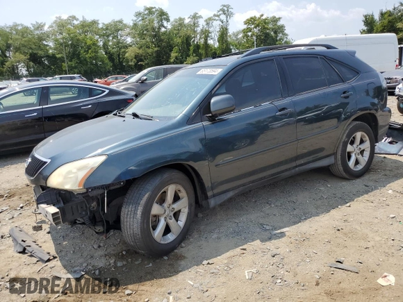 2005 Lexus RX 330 with VIN 2T2GA31U85C023324, listed as a Copart auction lot 65173594 with 221,061 mi miles and Salvage Title. Bid and sale history available at carsss.com. Image 1.