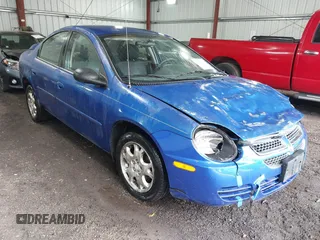 2005 Dodge Neon SXT with VIN 1B3ES56CX5D287430, listed as a IAAI auction lot 42093022 with 157,668 mi miles and . Bid and sale history available at carsss.com. Image 1.