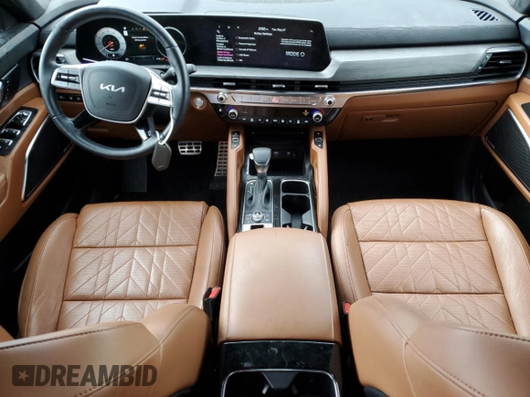 2024 Kia Telluride SX Prestige X-Line с VIN 5XYP5DGC1RG466602, выставлен на аукционе Copart как лот 58376625 с пробегом 19 350 миль миль и Списание • Salvage title. История ставок и продаж доступна на DreamBid. Изображение 8.