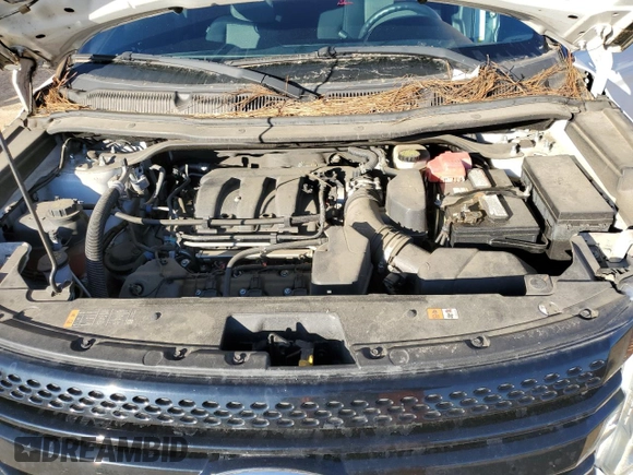 2015 Ford Utility Police Interceptor with VIN 1FM5K8AR2FGA21634, listed as a Copart auction lot 81078944 with 53,664 mi miles and Salvage Title. Bid and sale history available at carsss.com. Image 12.