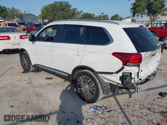 2017 Mitsubishi Outlander SE with VIN JA4AD3A36HZ032374, listed as a IAAI auction lot 42108810 with 89,034 mi miles and . Bid and sale history available at DreamBid. Image 3.