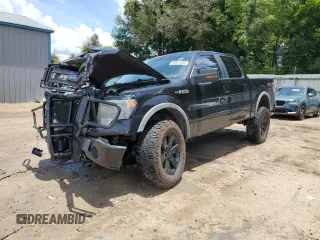 2014 Ford F-150 XL with VIN 1FTFW1EF7EFA05843, listed as a Copart auction lot 60824685 with 170,071 mi miles and Salvage title. Bid and sale history available at DreamBid. Image 1.