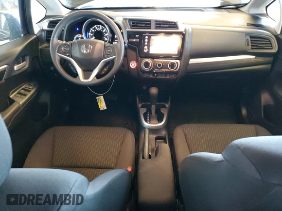 2019 Honda Fit EX with VIN 3HGGK5H87KM753347, listed as a Copart auction lot 54721945 with 12,572 mi miles and Salvage Title. Bid and sale history available at DreamBid. Image 8.