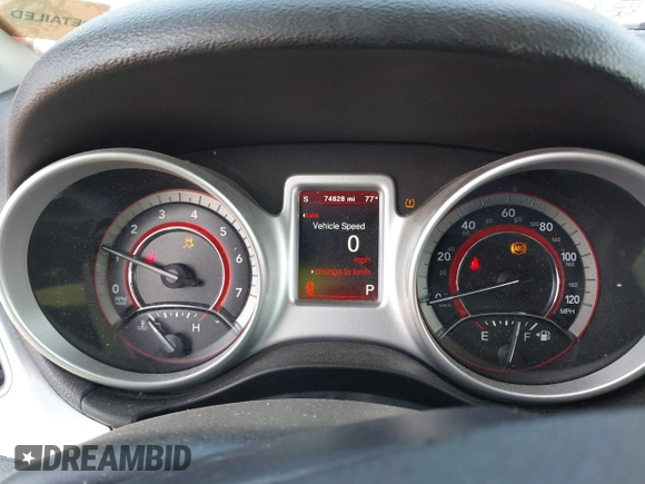 2018 Dodge Journey GT with VIN 3C4PDCEG1JT379931, listed as a IAAI auction lot 42612077 with 74,828 mi miles and . Bid and sale history available at DreamBid. Image 7.