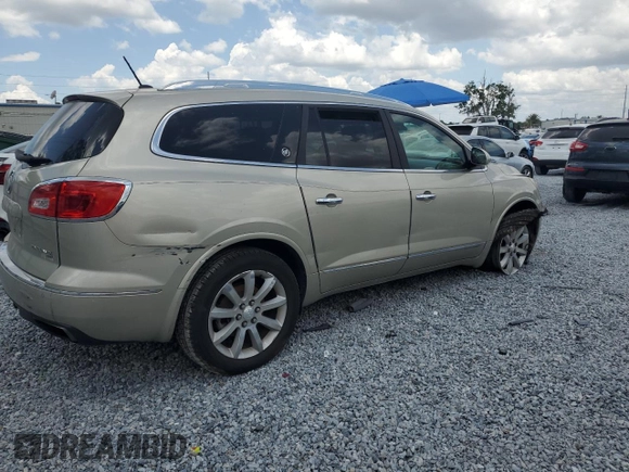 2015 Buick Enclave Premium with VIN 5GAKVCKD5FJ162240, listed as a Copart auction lot 54609675 with 102,280 mi miles and Salvage Title. Bid and sale history available at DreamBid. Image 3.
