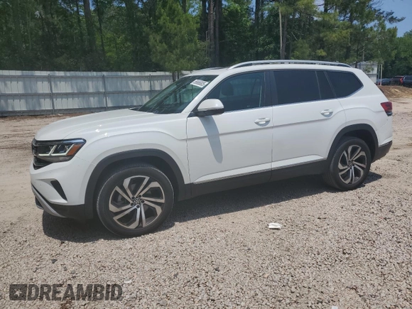 2022 Volkswagen Atlas SEL with VIN 1V2BR2CA2NC500888, listed as a Copart auction lot 56666805 with 66,223 mi miles and Clean title. Bid and sale history available at DreamBid. Image 1.