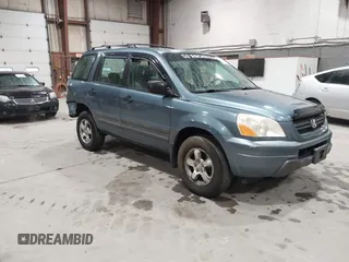 2005 Honda Pilot LX z VIN 2HKYF181X5H543306, wystawiony jako IAAI lot #41764461 z przebiegiem 187 921 mil mil oraz . Historia ofert i sprzedaży dostępna na DreamBid. Obrazek 1.